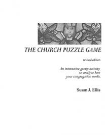 Cover for Church Puzzle game, stained glass image