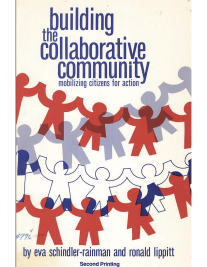 Cover shows cutout figures holding hands